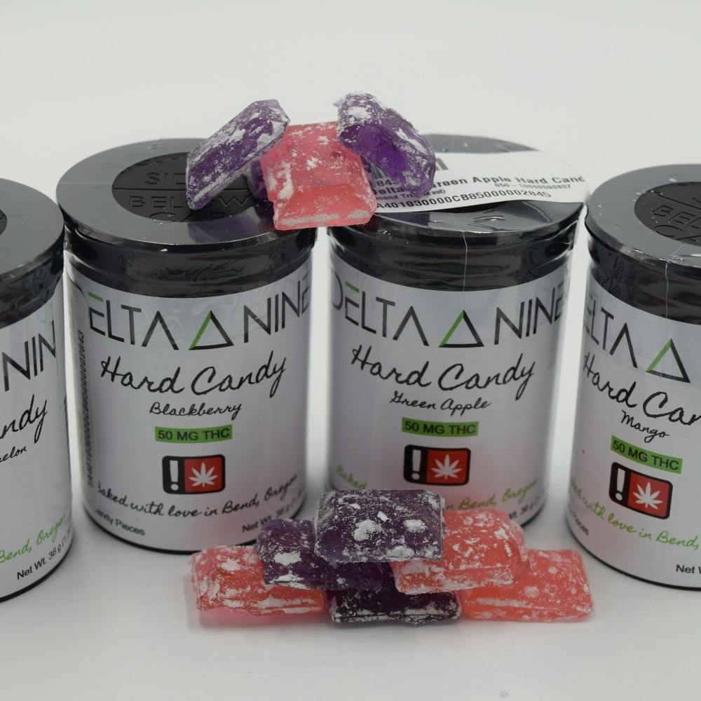 Delta 9 Labs Watermelon Hard Candy 50mg 10pack Leafly